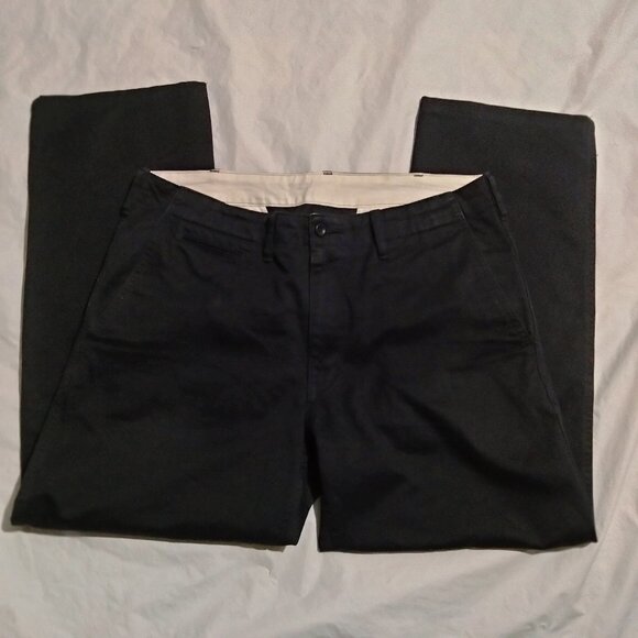 Uniqlo Other - Uniqlo Mens Chino Pants Black 34x34 (Actual Size 34x27) 100% cotton